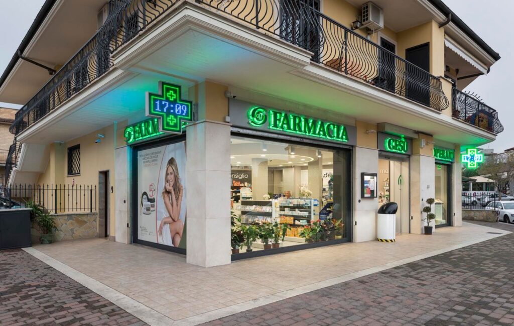 Ekofarma ristrutturazione farmacia regione Lazio